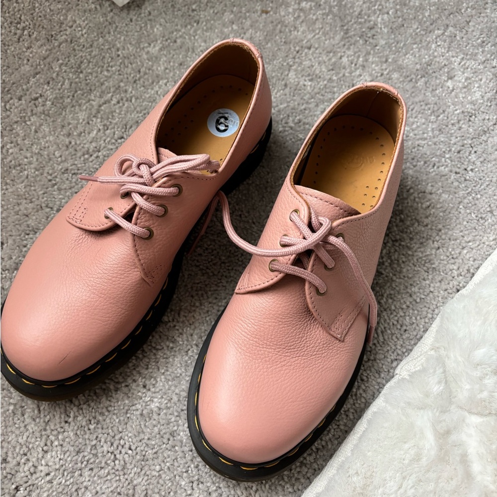 Doc Marten’s pink Oxfords
